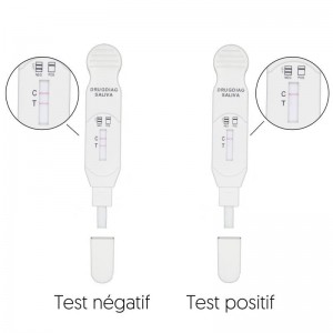 Test de drogue salivaire pour le cannabis normés CE