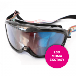 Lunettes simulation LSD - MDMA - Ecstasy