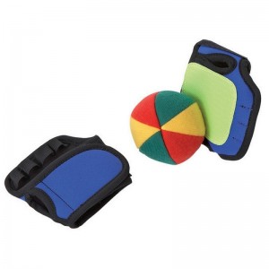 Kit réflexes avec balle et gants en velcro