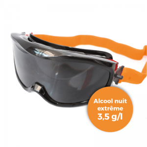 Lunettes simulation alcool nuit extreme 2 5 a 3 5 g l