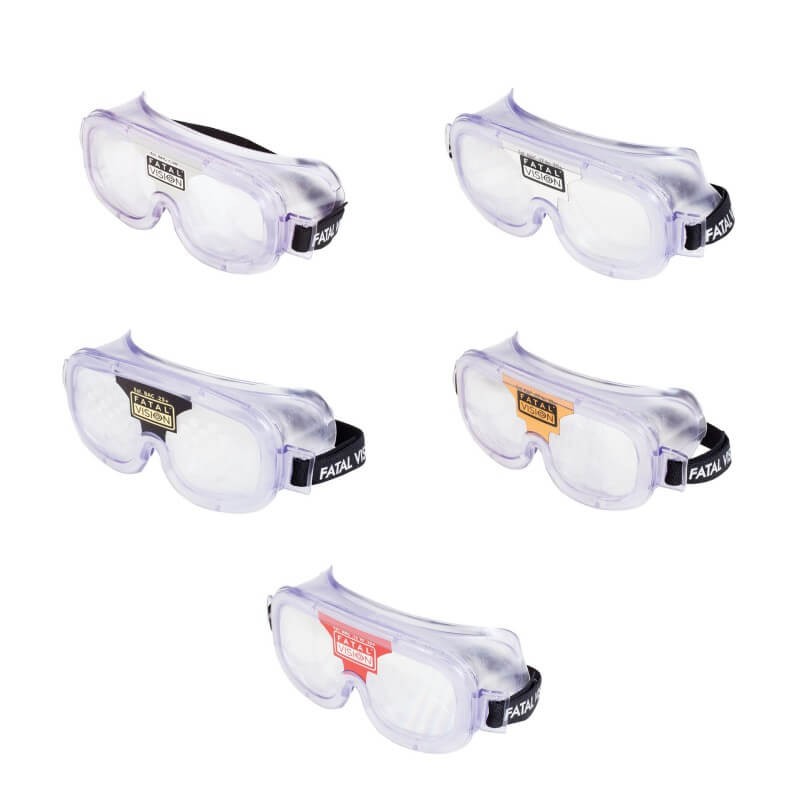 Pack de 5 lunettes alcool -  0,5 g/l - 0,8g/l - 1,3 g/l - 2,0 g/l - 2,5 g/l, en version jour FatalVision®