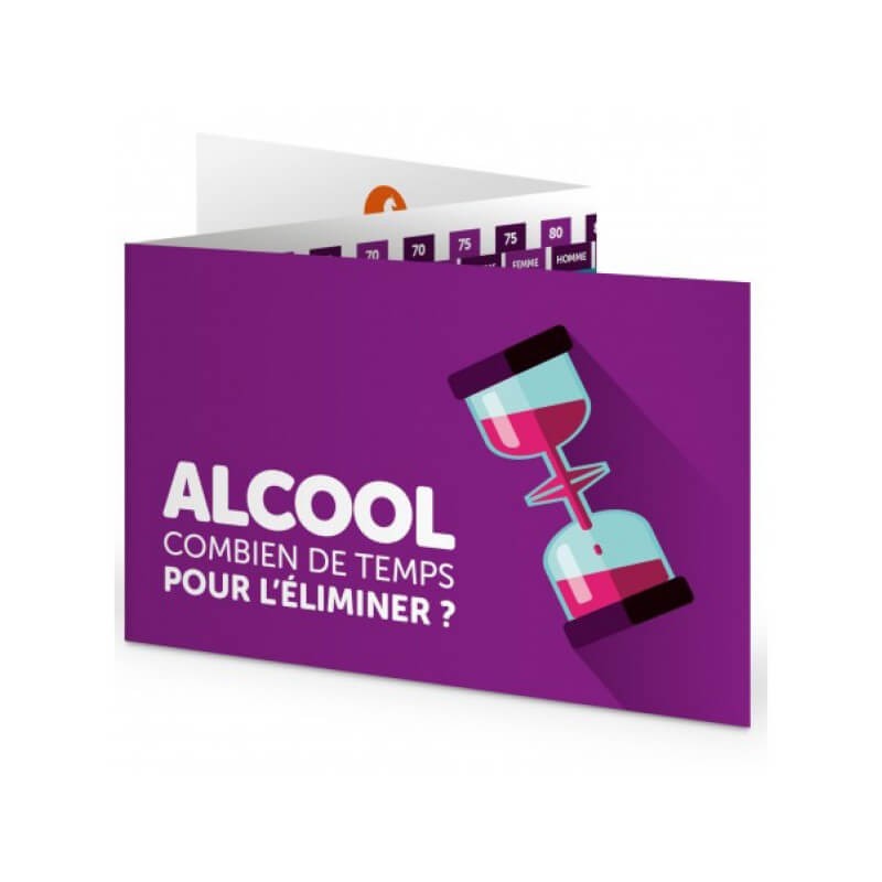 réglette de sensibilisation aux dangers de l'alcool au volant