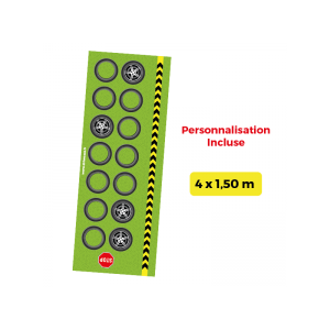 Parcours de sensibilisation aux risques routiers à utiliser avec des lunettes de perturbation.