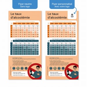 flyer sensibilisation dangers l'alcool au volant